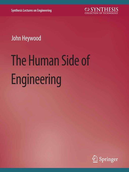 Title details for The Human Side of Engineering by John Heywood - Available